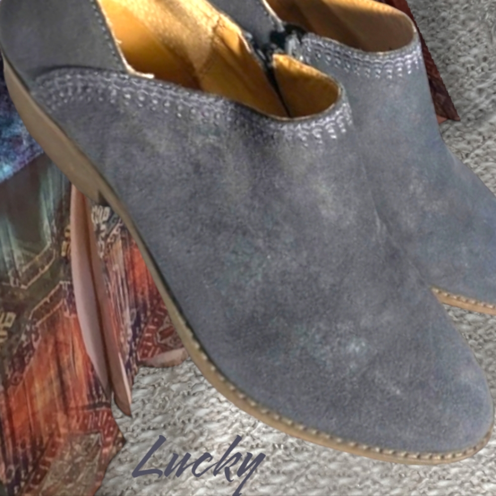 Lucky brand booties 8 - Picture 5 of 6